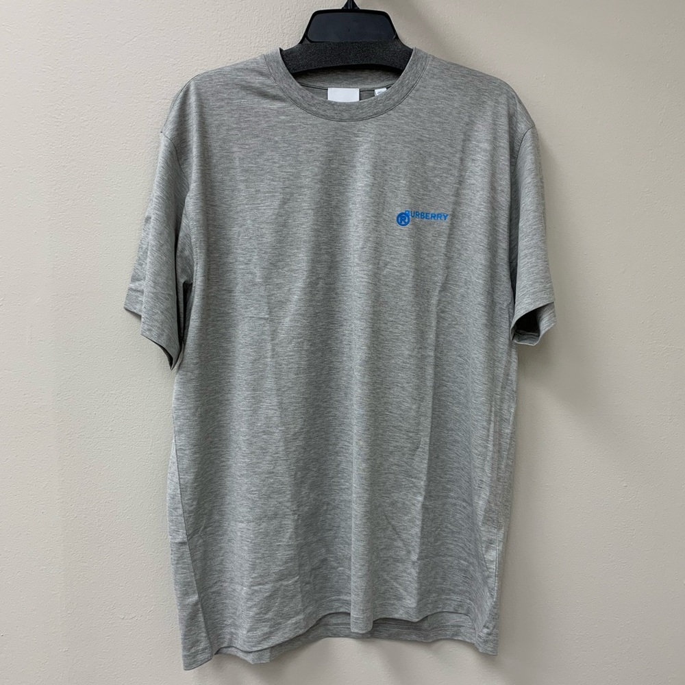 Burberry Gray Short Sleeve Tee